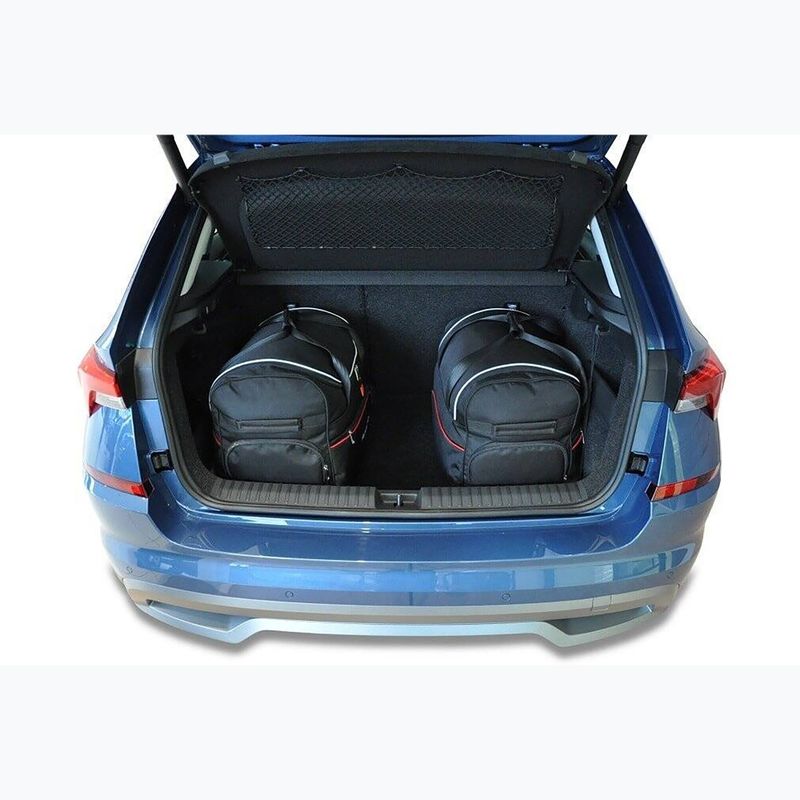 KJUST Skoda Kamiq 2019+ Set di 3 borse da viaggio nere. 12