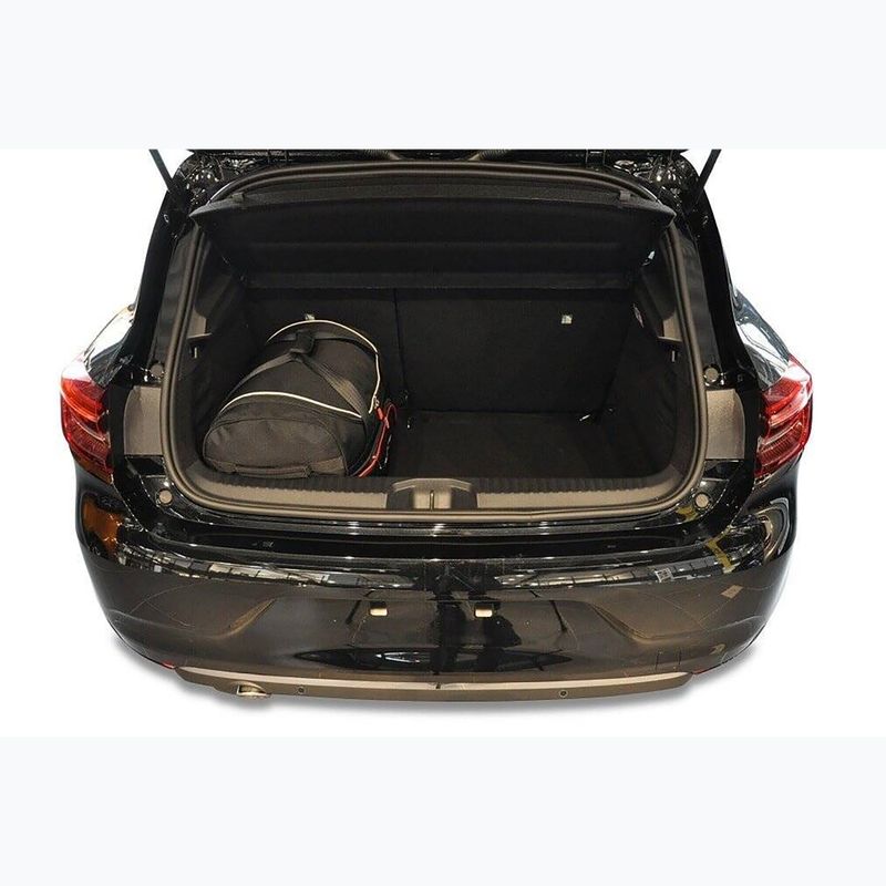 KJUST Renault Clio Hatchback Set di borse da bagagliaio 2019+ 3 pezzi nero. 11