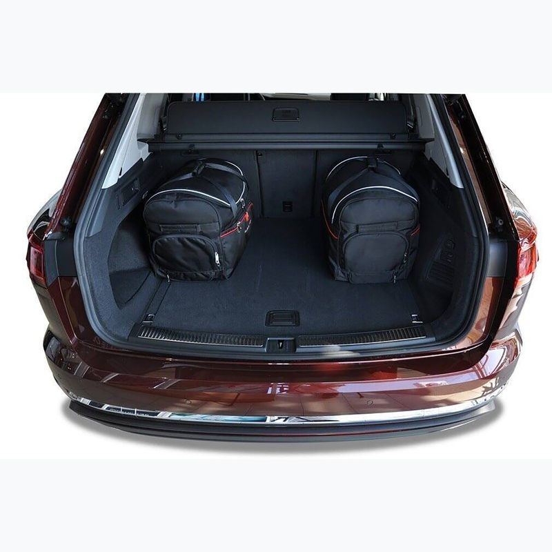 KJUST Volkswagen Touareg 2018+ set di borse portabagagli 5 pezzi nero. 19