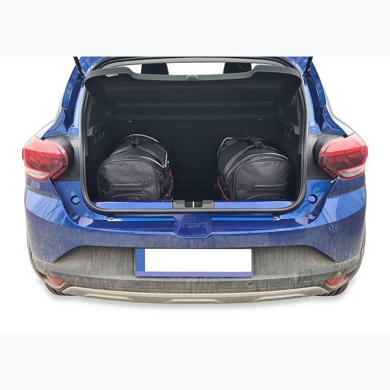 Set di borse portabagagli KJUST Dacia Sandero 2021+ 3 pezzi nero 15