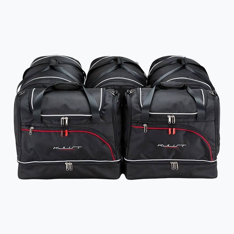 KJUST Maserati Quattroporte 2013+ 5 set di borse portapacchi nero. 2