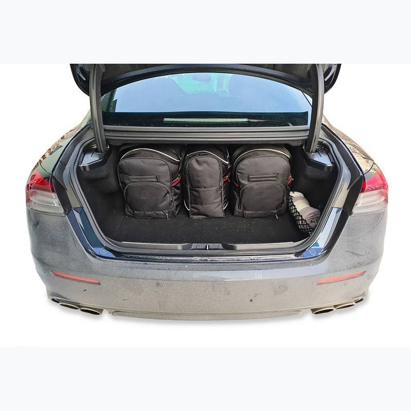 KJUST Maserati Quattroporte 2013+ 5 set di borse portapacchi nero. 20