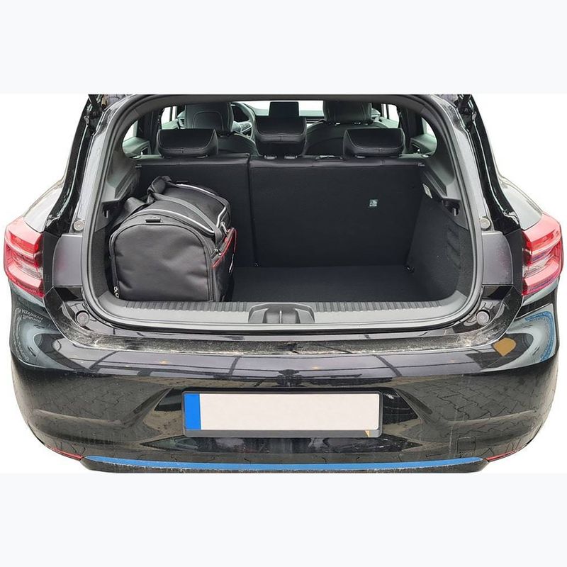 KJUST Renault Clio Hybrid 2020+ set di borse per il bagaglio 3 pezzi nero. 10
