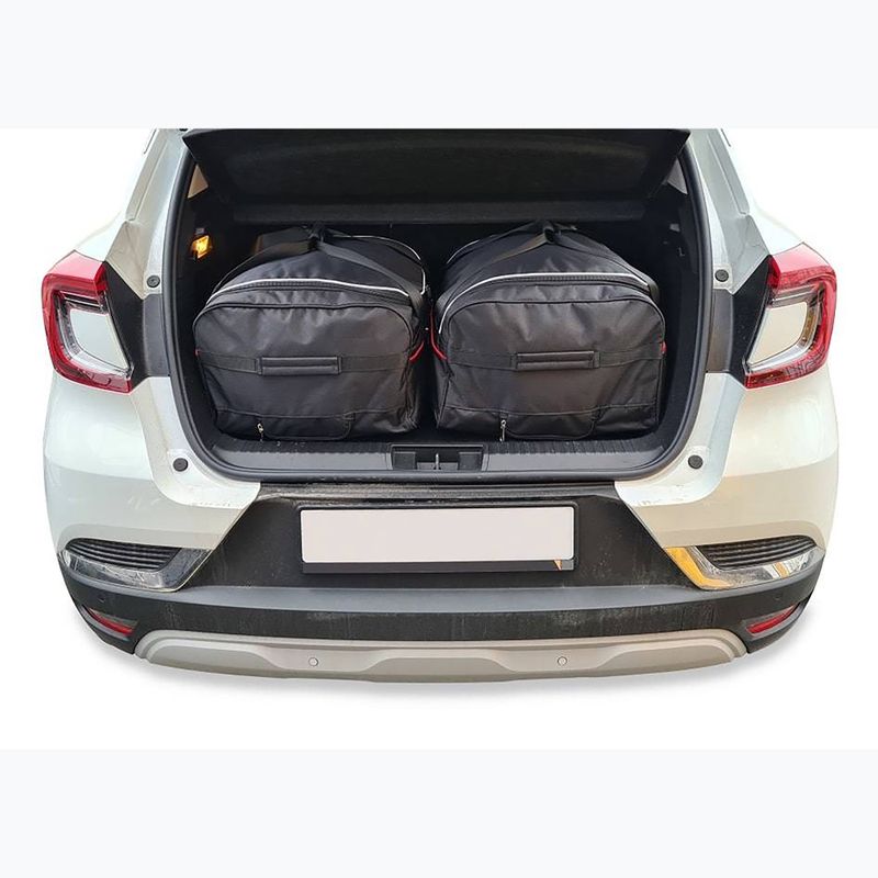 KJUST Renault Captur Phev 2020+ 2 set di borse per il bagaglio nero. 10