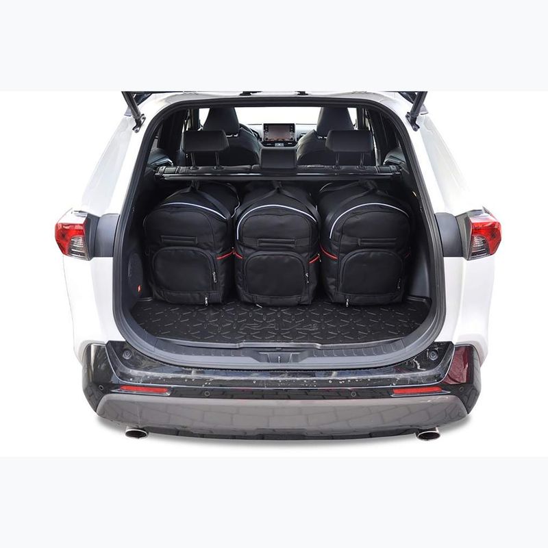 KJUST Suzuki Across Plug-In Hybrid 2020+ Set di 5 borse da viaggio nere. 17