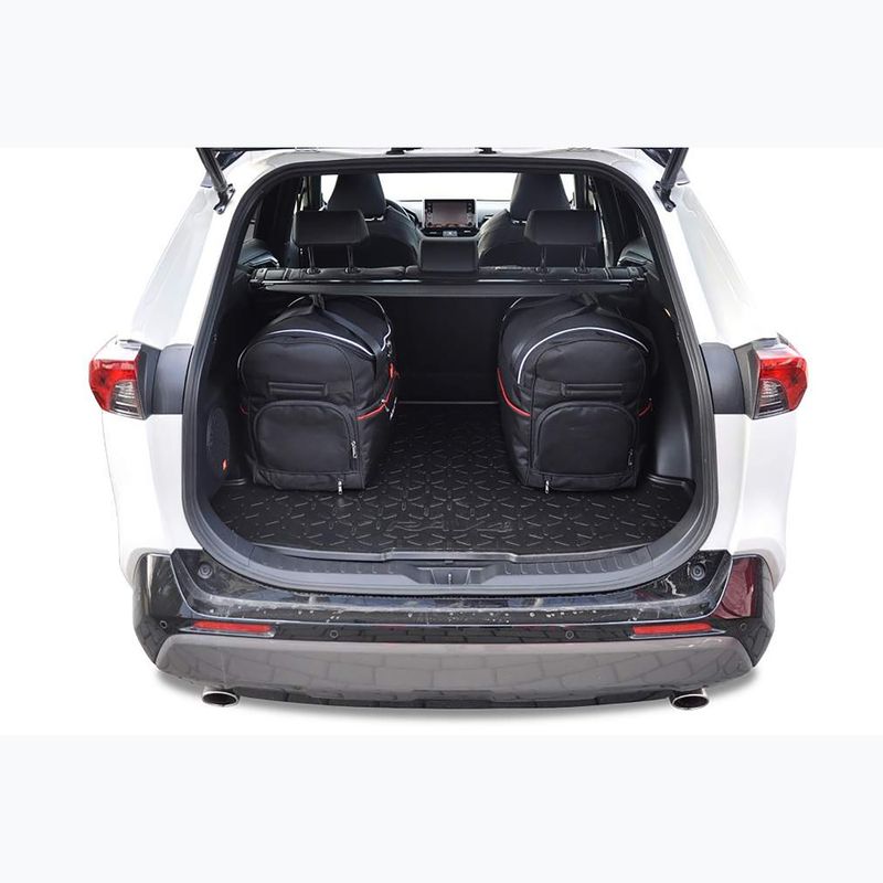 KJUST Suzuki Across Plug-In Hybrid 2020+ Set di 5 borse da viaggio nere. 18