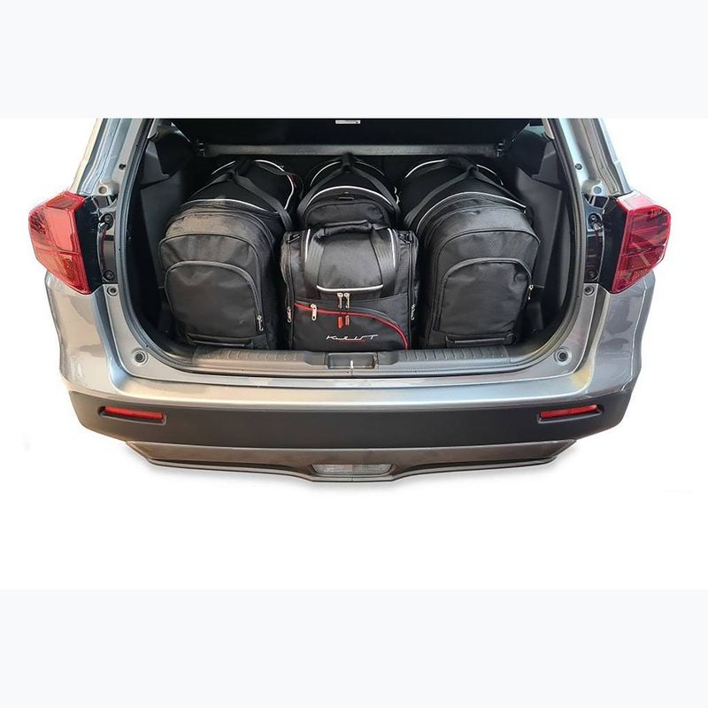 KJUST Suzuki Vitara Mhev 2020+ set di borse portabagagli 4 pezzi nero. 17