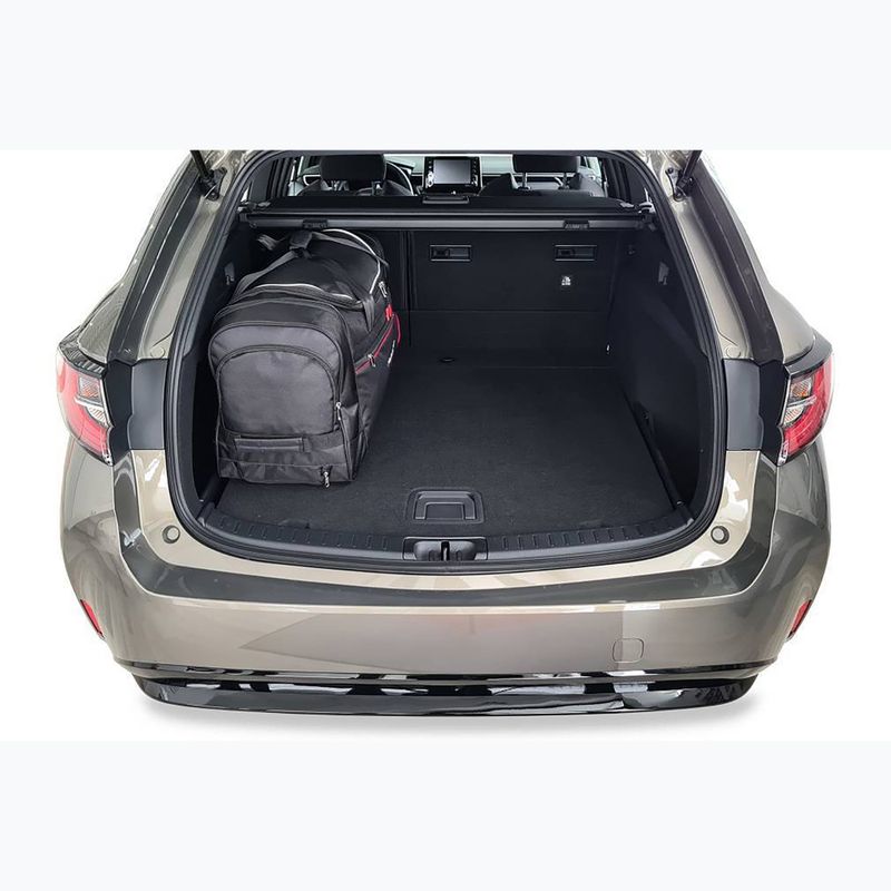 KJUST Toyota Corolla Touring Sports 2019+ set di 4 borse per bagagli nero. 18