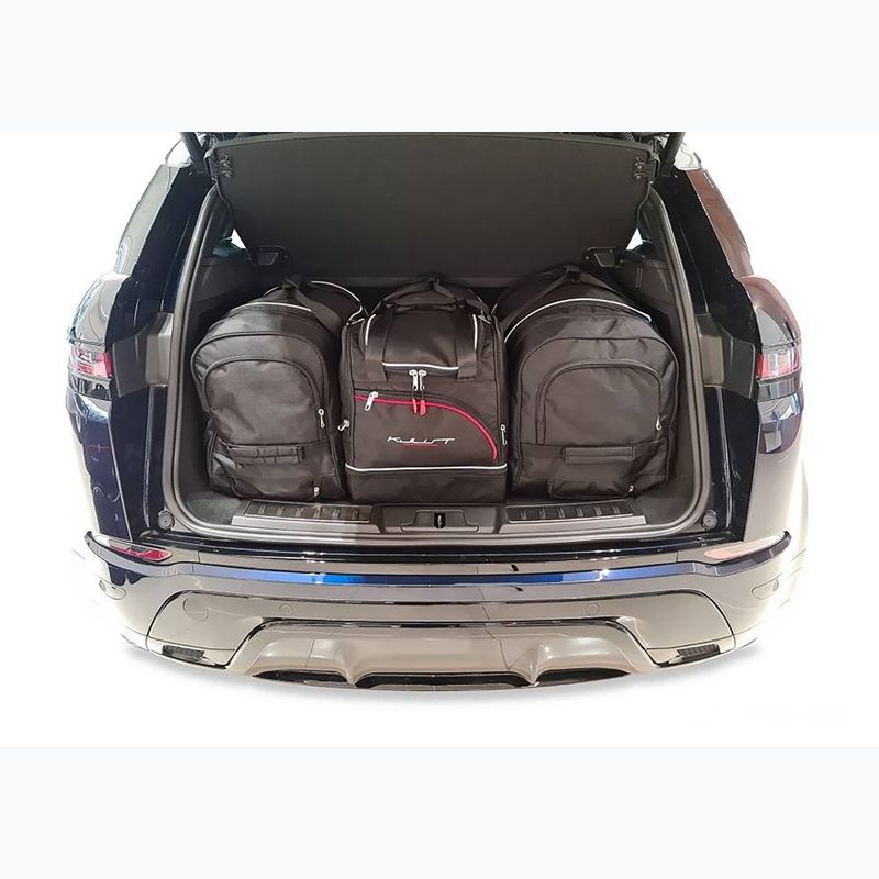 KJUST Land Rover Range Rover Evoque Phev set borse bagagliaio 2020+ 4 pezzi nero. 13