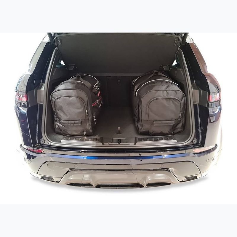KJUST Land Rover Range Rover Evoque 2019+ Set di 4 borse da viaggio nere. 16