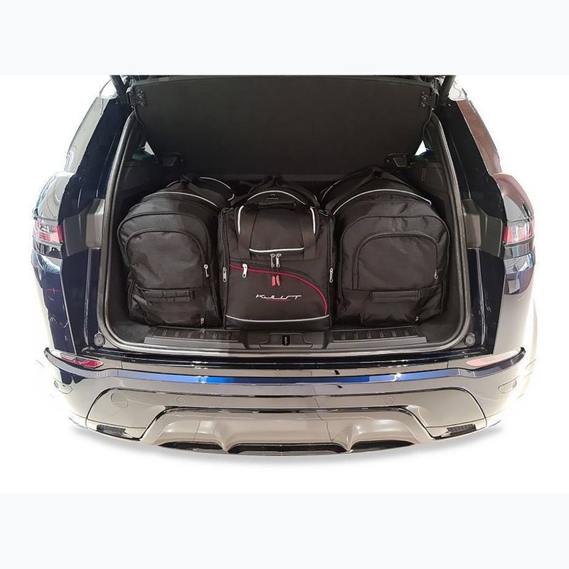 KJUST Land Rover Range Rover Evoque Phev set borse bagagliaio 2020+ 4 pezzi nero. 15