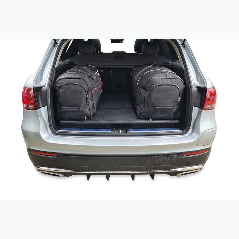 KJUST Mercedes-Benz Glc Phev set di borse portapacchi 2019-2022 4 pezzi nero. 14