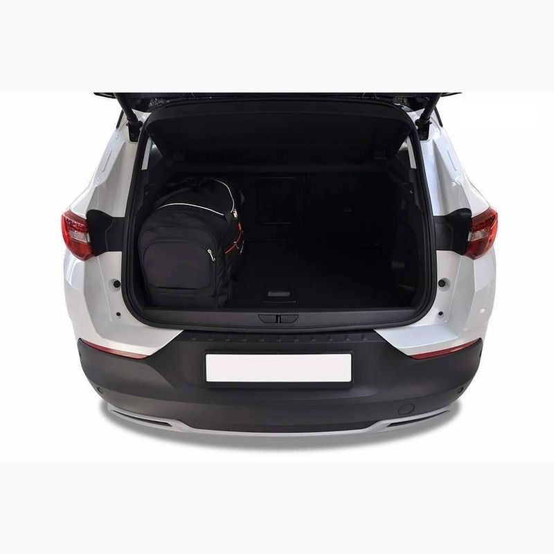 KJUST Set di borse portabagagli Opel Grandland X Phev 2019+ 4 pezzi nero. 14