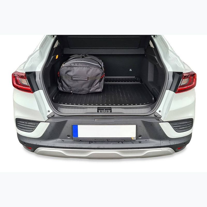 KJUST Renault Arkana Hybrid 2021+ set di borse portabagagli 4 pezzi nero. 14