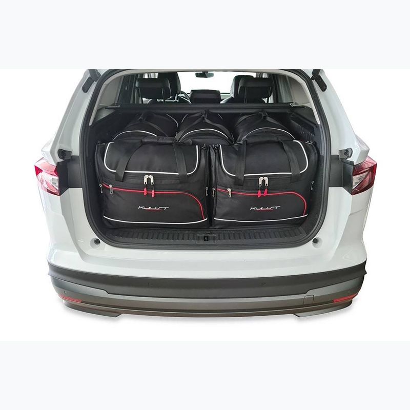 KJUST Skoda Enyaq Iv 2020+ set di borse portabagagli 5 pezzi nero. 14