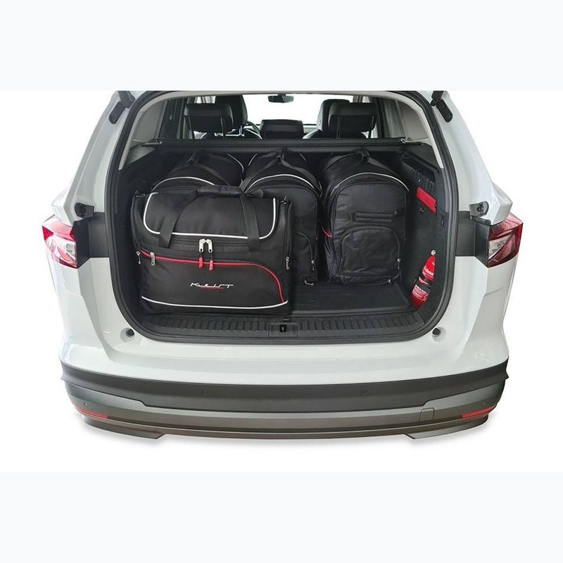 KJUST Skoda Enyaq Iv 2020+ set di borse portabagagli 5 pezzi nero. 15