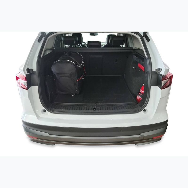 KJUST Skoda Enyaq Iv 2020+ set di borse portabagagli 5 pezzi nero. 18