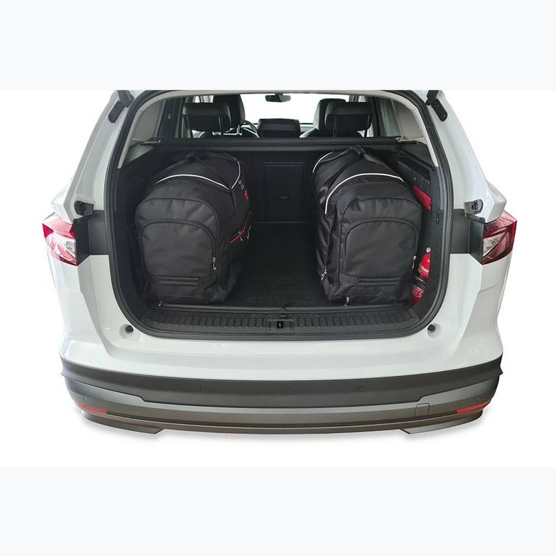 KJUST Skoda Enyaq Iv 2020+ set di borse portabagagli 4 pezzi nero. 13