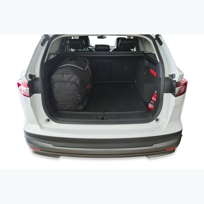 KJUST Skoda Enyaq Iv 2020+ set di borse portabagagli 4 pezzi nero. 14