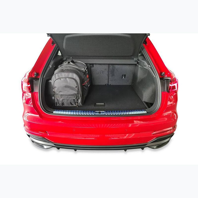 KJUST Audi Q3 Plug-In Hybrid 2020+ set di borse da bagagliaio 3 pezzi nero 14