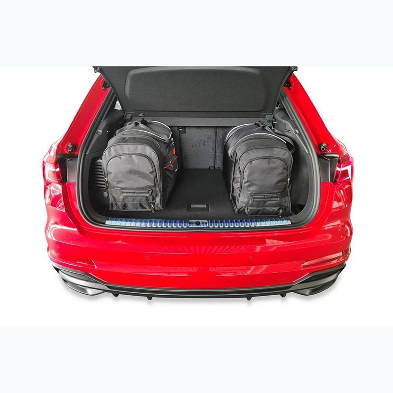 KJUST Audi Q3 Plug-In Hybrid 2020+ set di borse da bagagliaio 4 pezzi nero 19