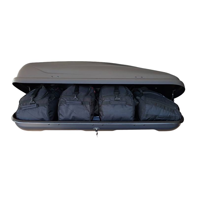 KJUST Hapro Traxer 5.6 set di borse da tetto 4 pezzi nero
