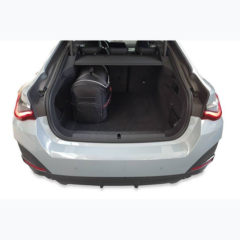 KJUST BMW 4 Gran Coupé 2021+ 5 Set di borse per il bagaglio nero 20