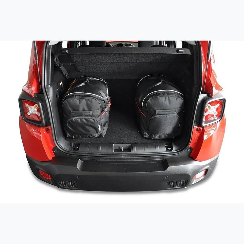 Set di borse KJUST per Jeep Renegade MHEV 2022+ 4 borse nero 17