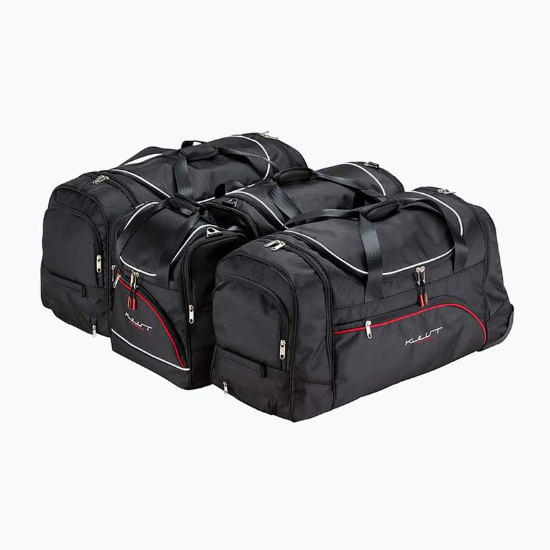 Set di borse per bagagli KJUST Hyundai Bayon 2021+ 4 nero