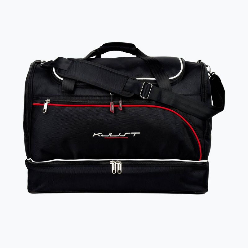 KJUST Audi Q5 Sportback set borse bagagliaio 2020+ 4 pezzi nero 3