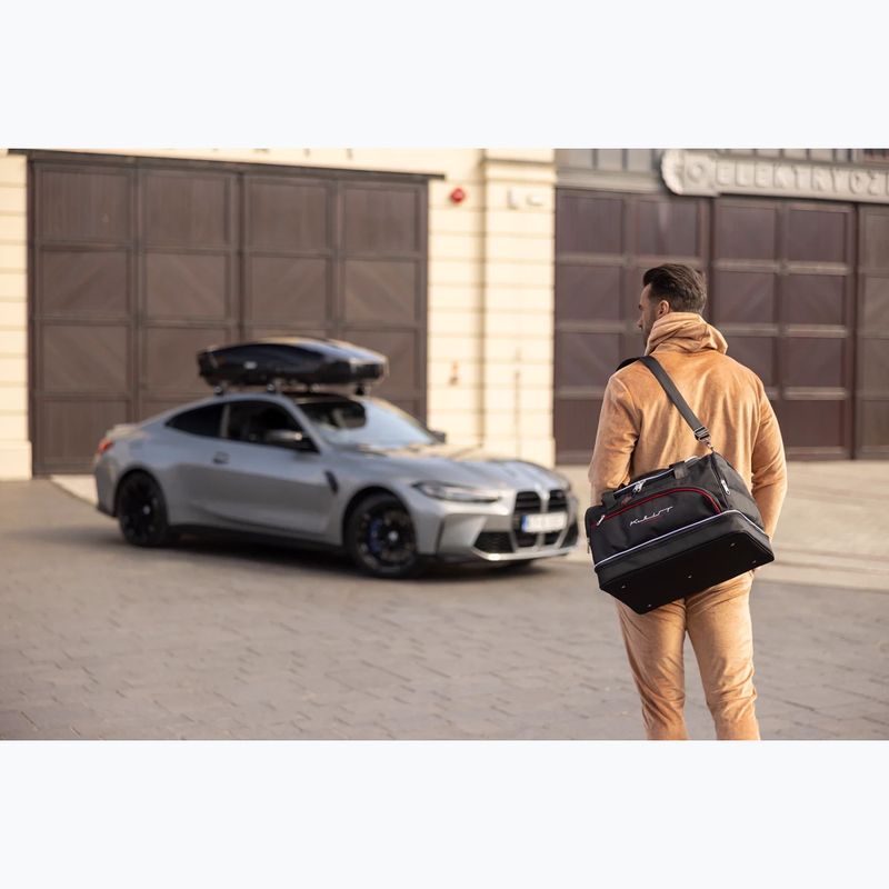 KJUST Kia Cee'D Kombi Phev set borse bagagliaio 2020+ 5 pezzi nero. 18