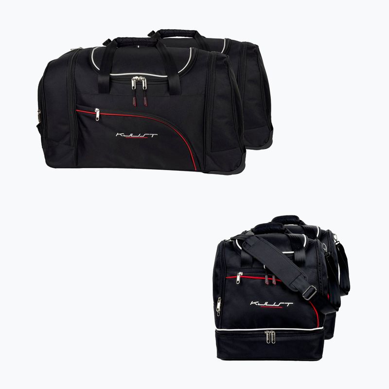 Set di borse KJUST Jaguar E-Pace Phev 2020+ 4 borse nero