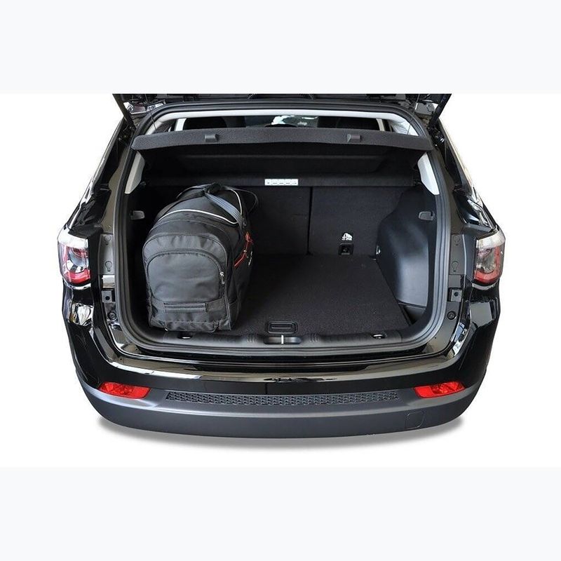 Set di borse KJUST per Jeep Compass Mhev 2022+ 4 borse nero 20