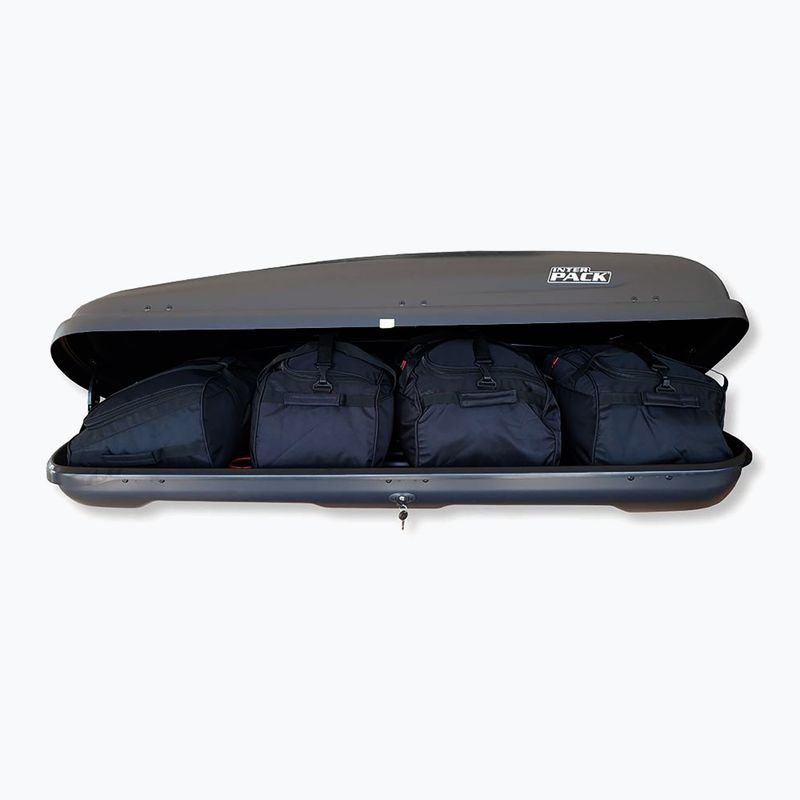 KJUST Hapro Traxer 6.6 set di borse da tetto 4 pezzi nero