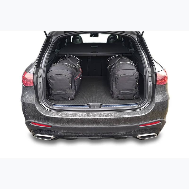 KJUST Mercedes-Benz GLC MHEV Set di borse per il bagagliaio 2022+ 4 pz. nero 15