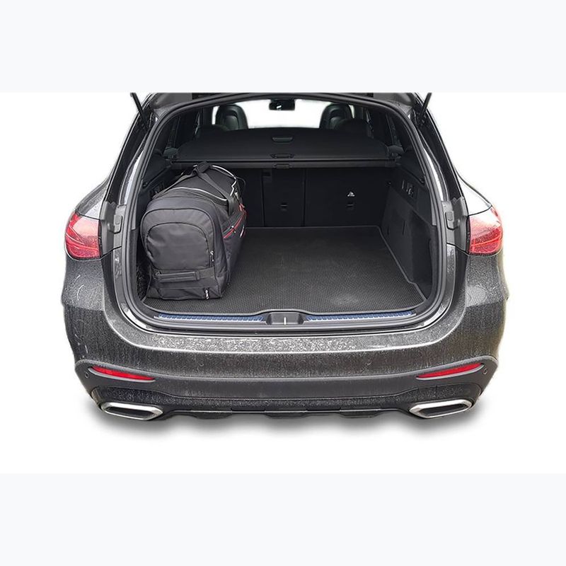 KJUST Mercedes-Benz GLC MHEV Set di borse per il bagagliaio 2022+ 4 pz. nero 16