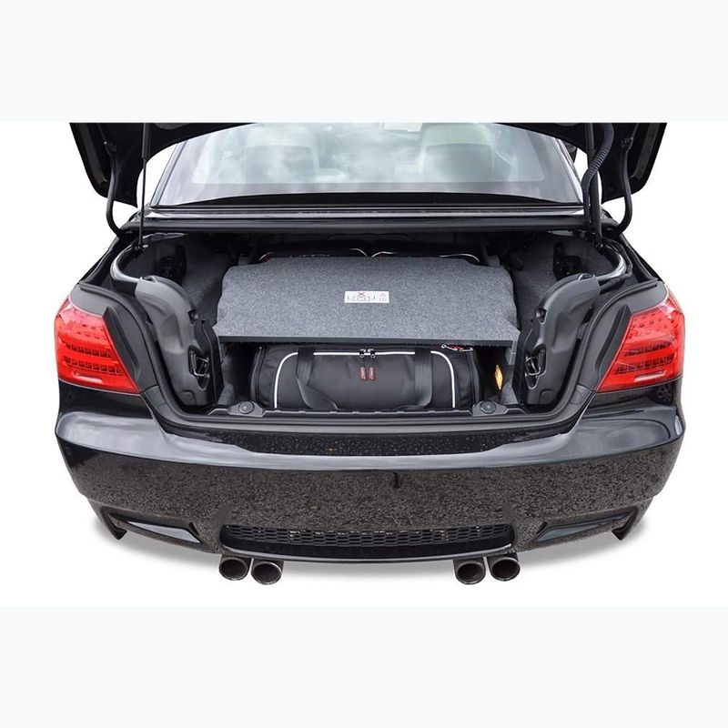 KJUST BMW 3 Cabrio set borse bagagliaio 2006-2013 3 pezzi nero 13