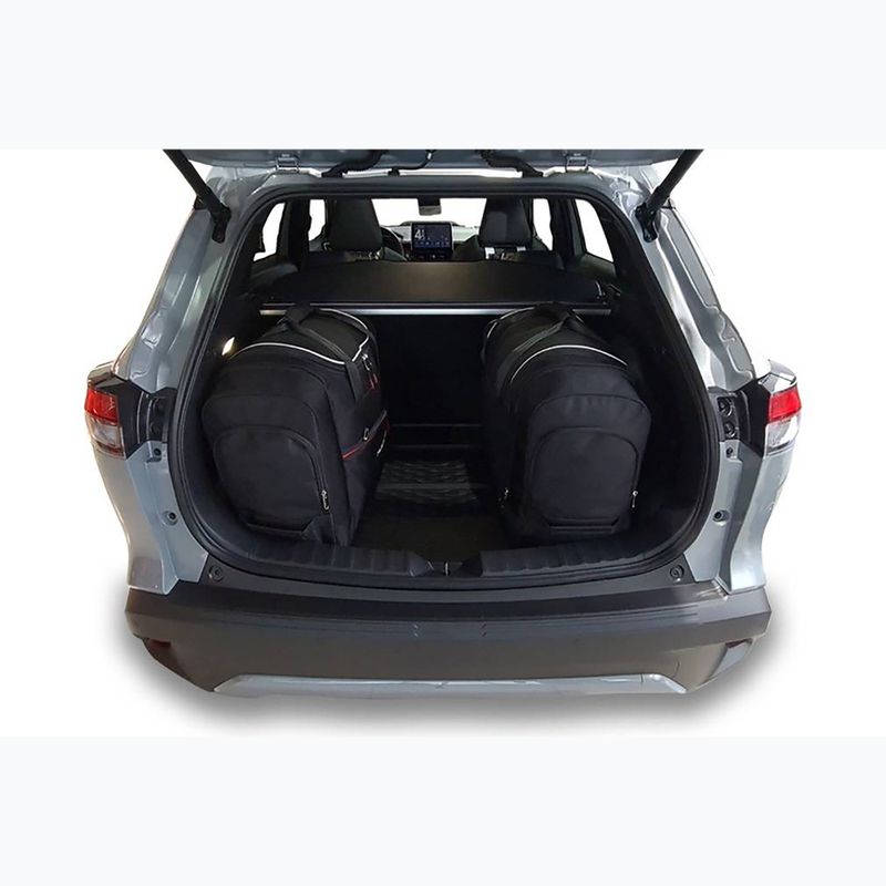 KJUST Toyota Corolla Cross HEV set di borse per bagagliaio 2022+ 4 pezzi nero 17