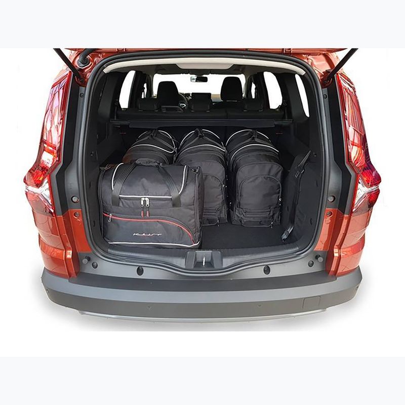 KJUST Dacia Jogger set di borse 2022+ 5 pezzi nero 14