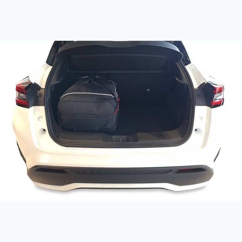 KJUST Nissan Juke HEV Set di borse per il bagaglio 2022+ 2 pezzi nero 11