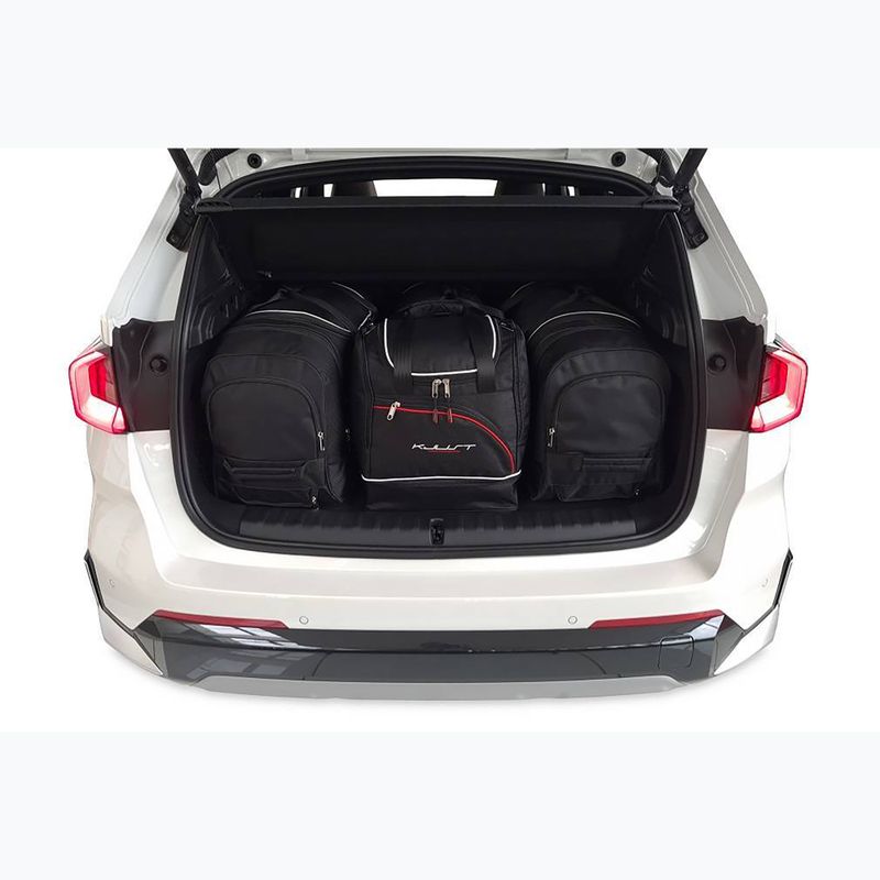 KJUST BMW X1 2022+ set di borse per il bagaglio 4 pezzi nero 16
