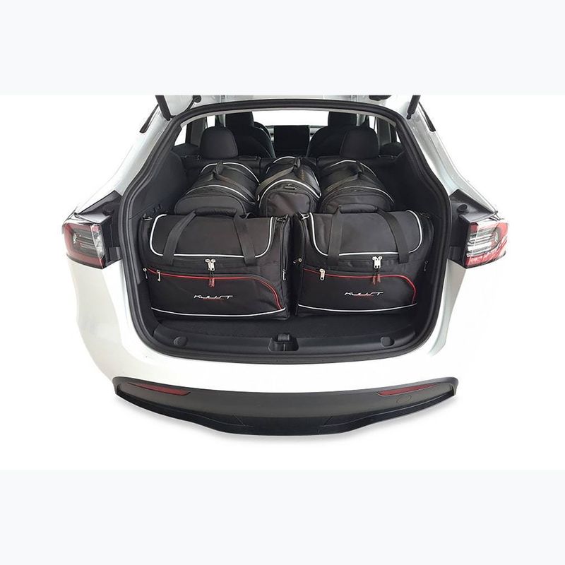 KJUST Tesla Model Y set di borse 2020-2022 7 pezzi nero. 17