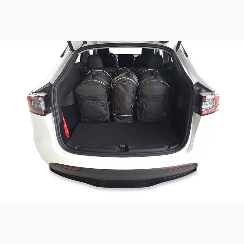 KJUST Tesla Model Y set di borse 2020-2022 7 pezzi nero. 19