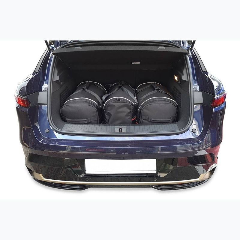 KJUST Renault Megane E-Tech 2022+ set di borse per il bagaglio 3 pezzi nero. 9