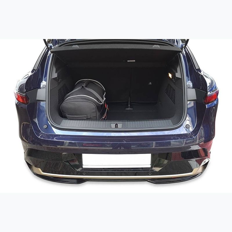 KJUST Renault Megane E-Tech 2022+ set di borse per il bagaglio 3 pezzi nero. 11