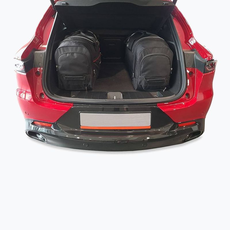Set di borse portabagagli KJUST Alfa Romeo Tonale 2022+ 3 pezzi nero. 13