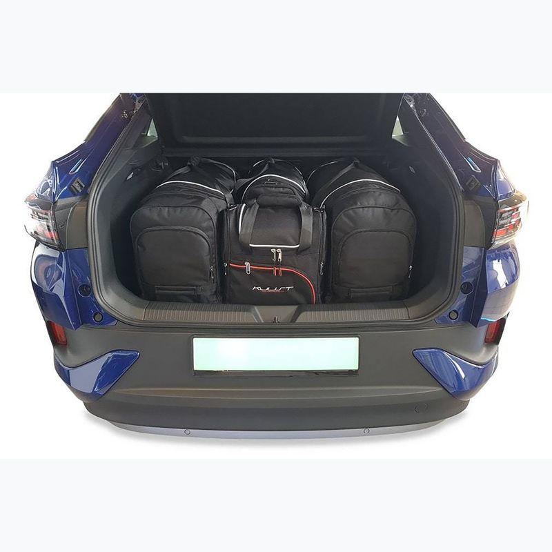 KJUST Volkswagen ID.5 Set di borse per bagagliaio 2022+ 4 pezzi nero 17