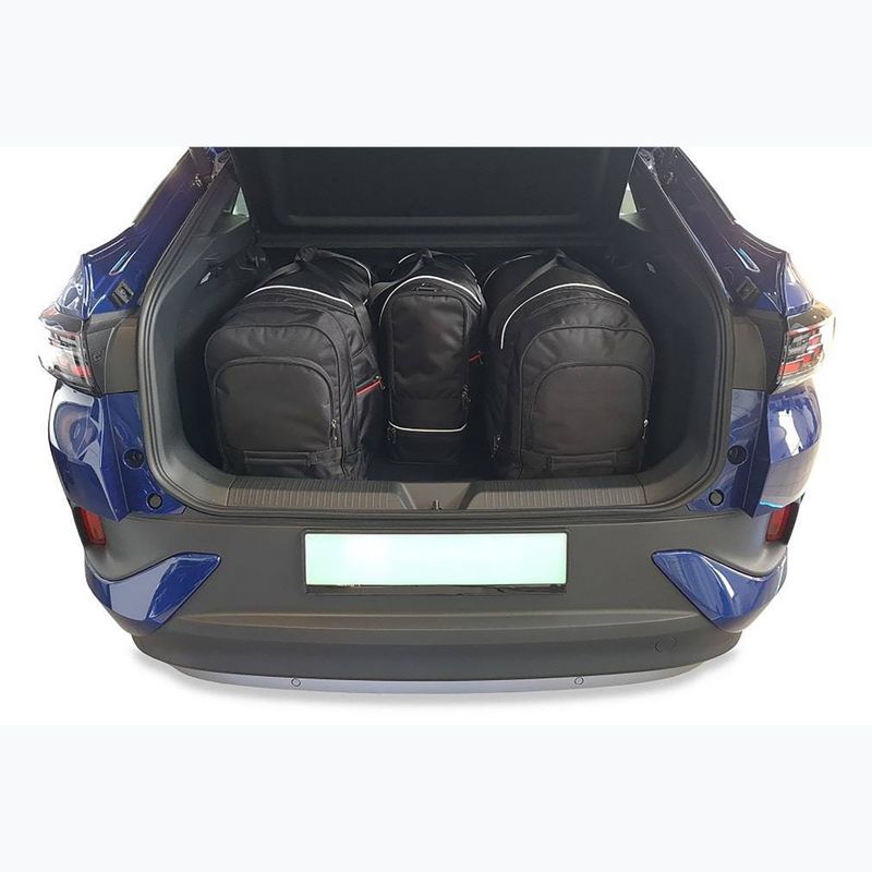 KJUST Volkswagen ID.5 Set di borse per bagagliaio 2022+ 4 pezzi nero 18