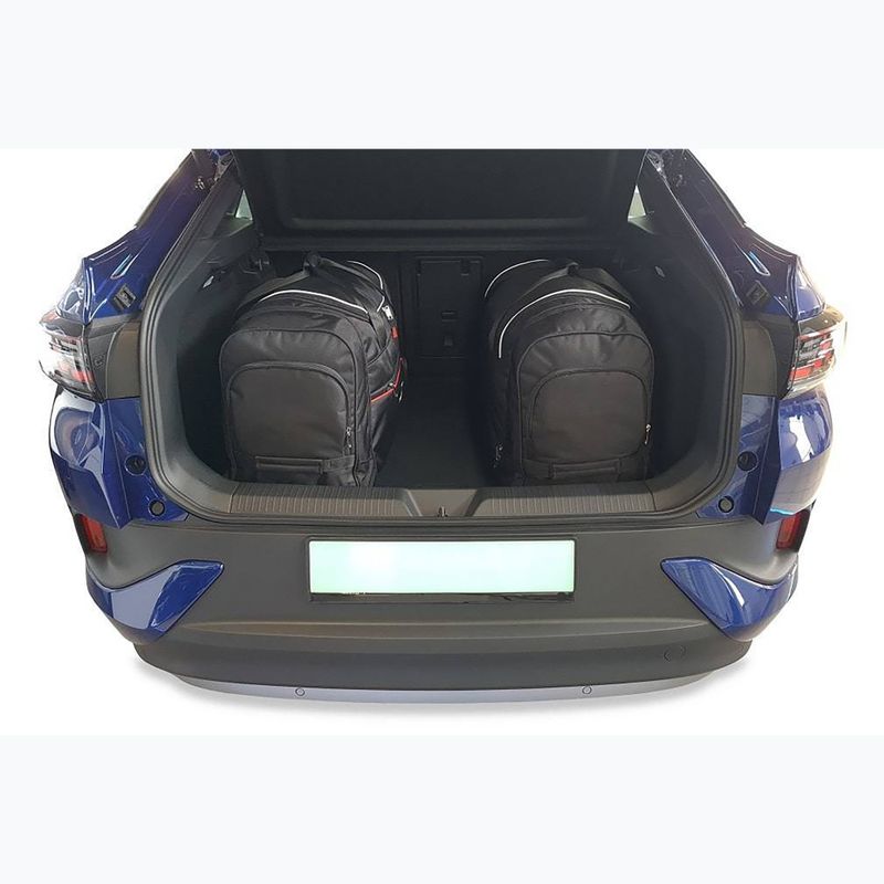 KJUST Volkswagen ID.5 Set di borse per bagagliaio 2022+ 4 pezzi nero 19