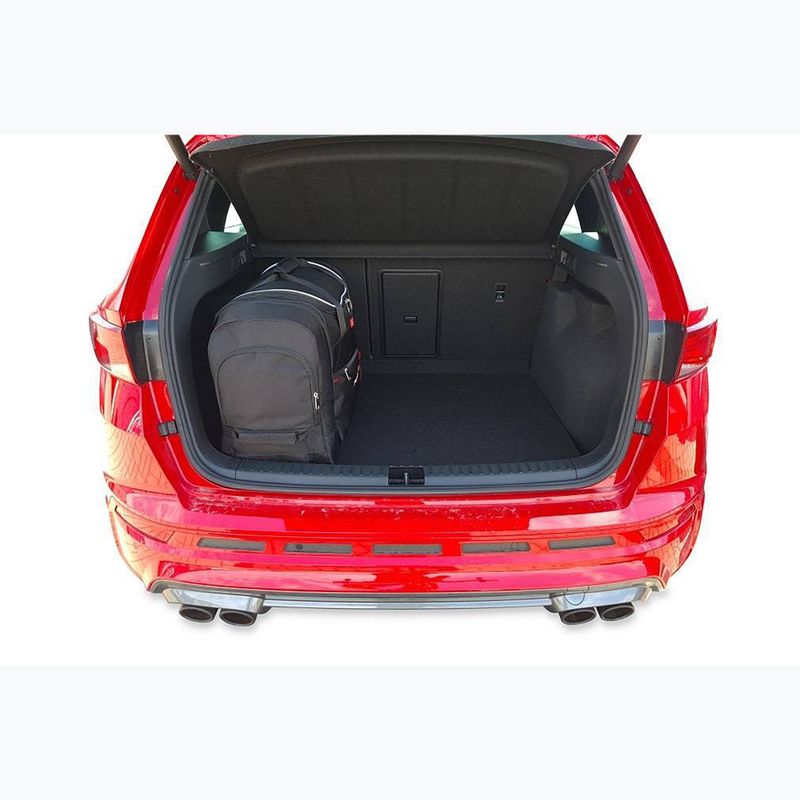 KJUST Cupra Ateca 2018+ set di borse sportive 4 pezzi nero. 19